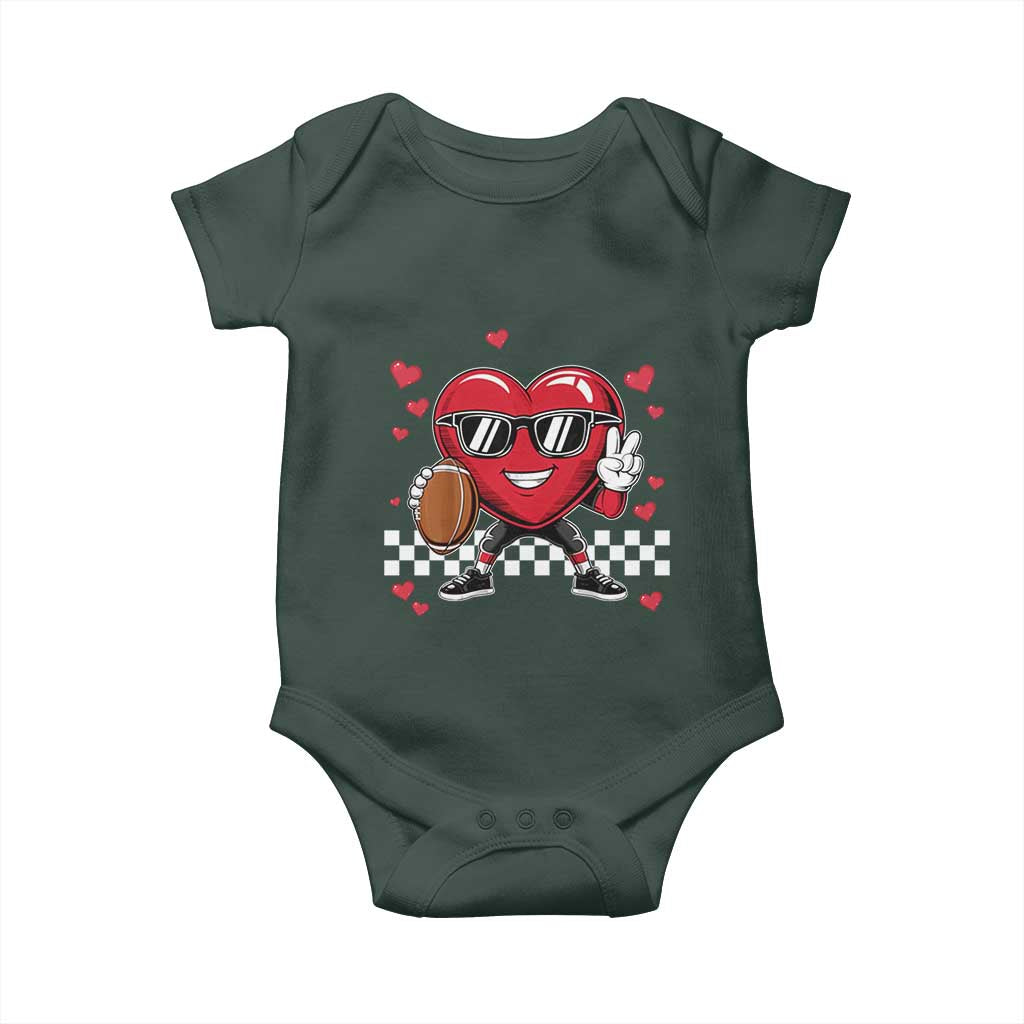Funny Valentines Day Gamer Baby Onesie Gamer Heartbeat Video Games Gaming