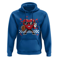 Funny Valentines Day Gamer Hoodie Gamer Heartbeat Video Games Gaming