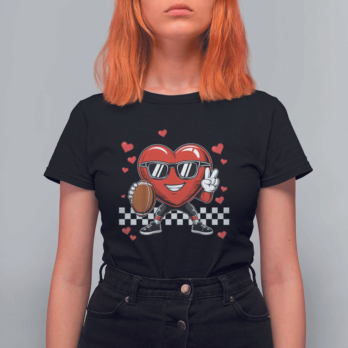 Funny Valentines Day Gamer T Shirt For Women Gamer Heartbeat Video Games Gaming