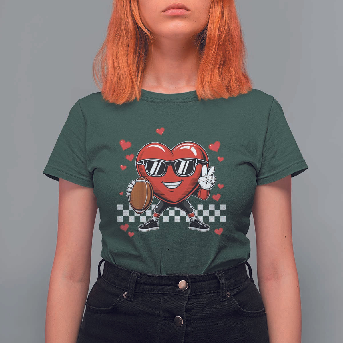 Funny Valentines Day Gamer T Shirt For Women Gamer Heartbeat Video Games Gaming