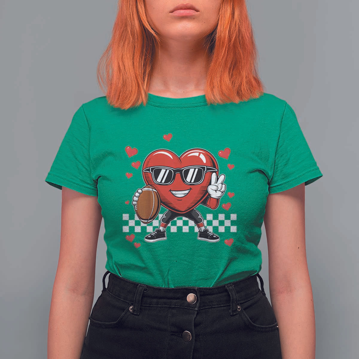 Funny Valentines Day Gamer T Shirt For Women Gamer Heartbeat Video Games Gaming