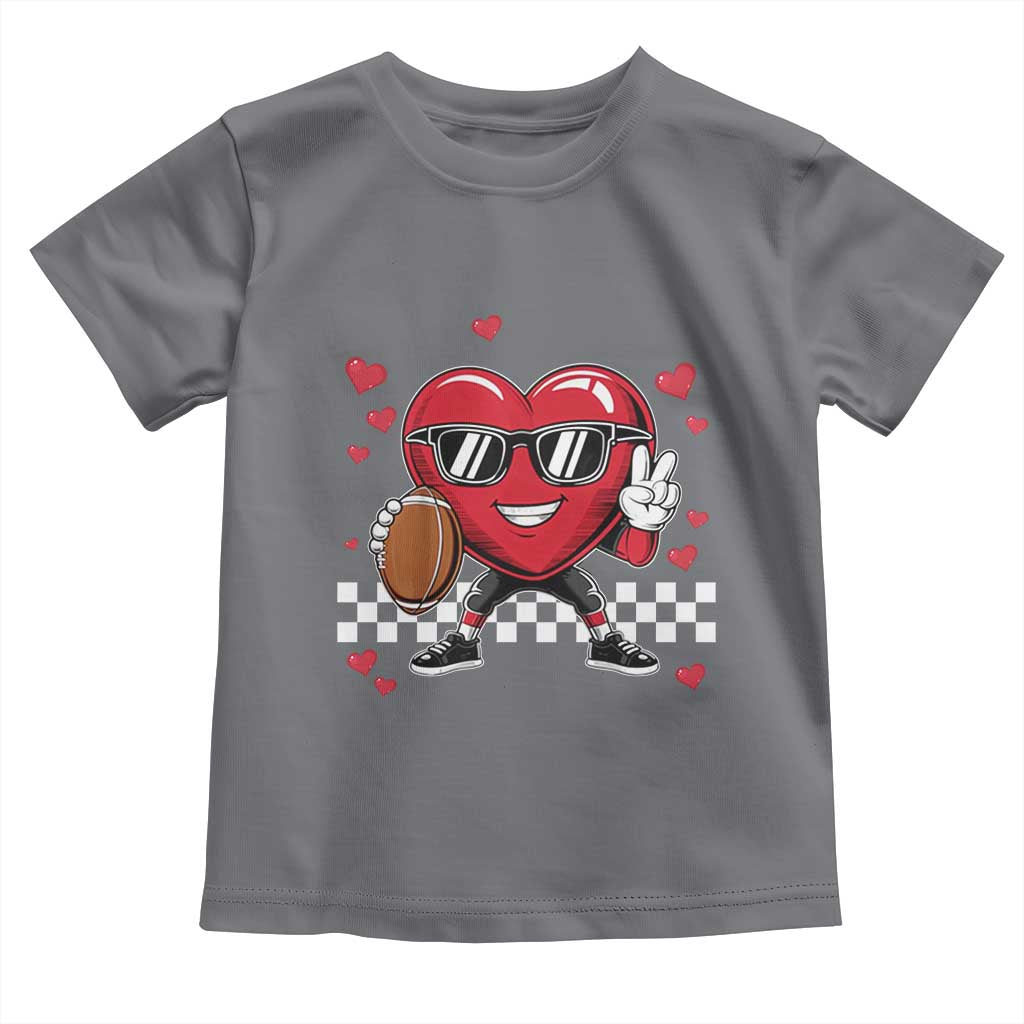 Funny Valentines Day Gamer Toddler T Shirt Gamer Heartbeat Video Games Gaming