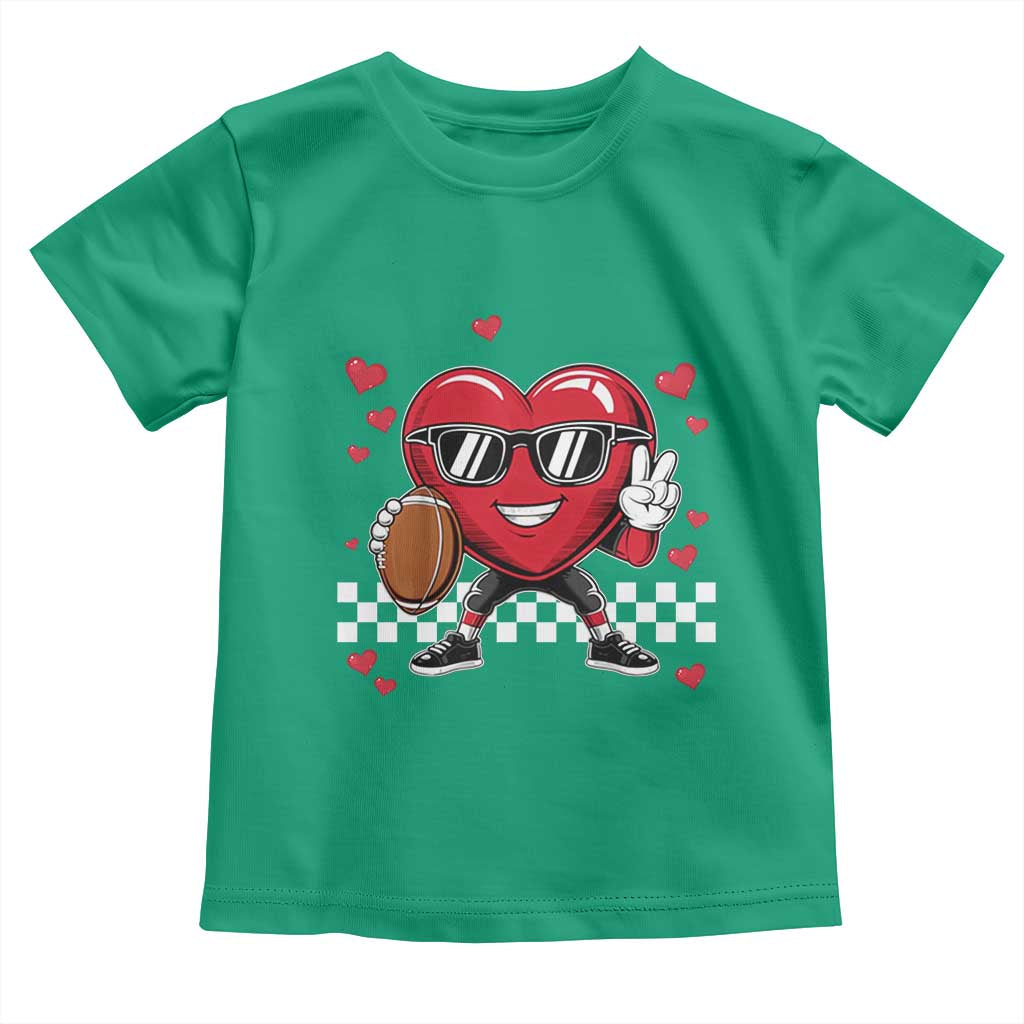Funny Valentines Day Gamer Toddler T Shirt Gamer Heartbeat Video Games Gaming