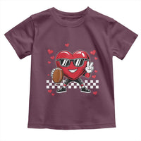 Funny Valentines Day Gamer Toddler T Shirt Gamer Heartbeat Video Games Gaming