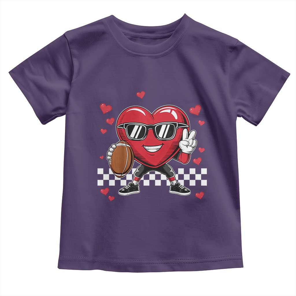 Funny Valentines Day Gamer Toddler T Shirt Gamer Heartbeat Video Games Gaming