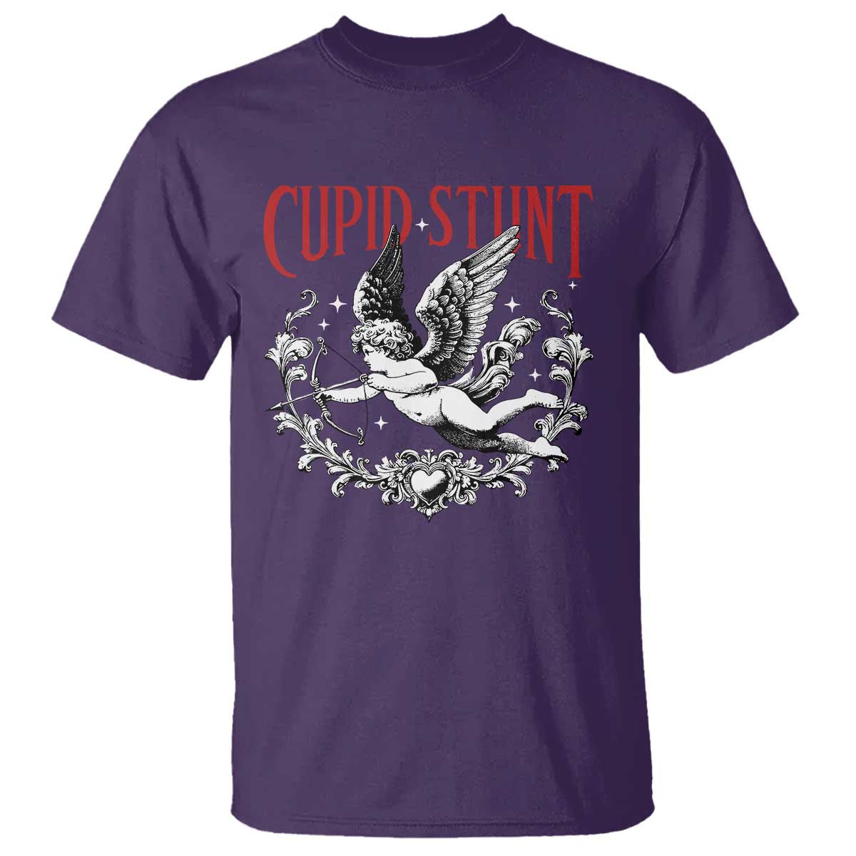 Valentines Party Retro Cupid Stunt T Shirt