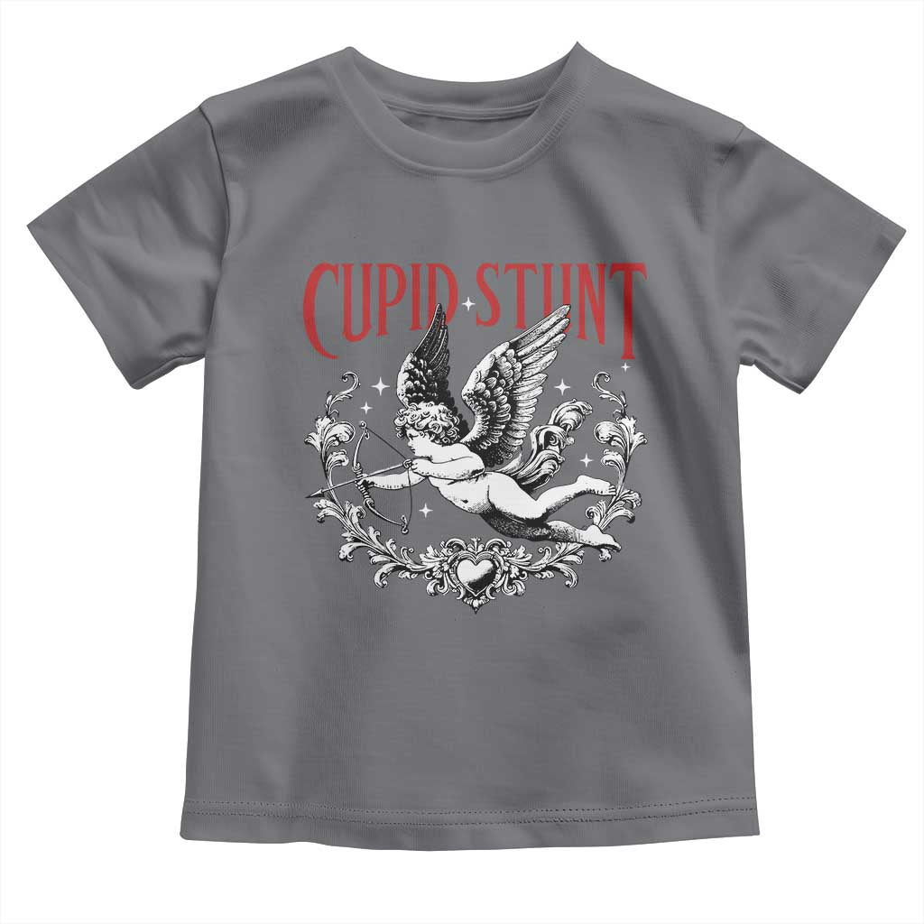 Valentines Party Retro Cupid Stunt Toddler T Shirt