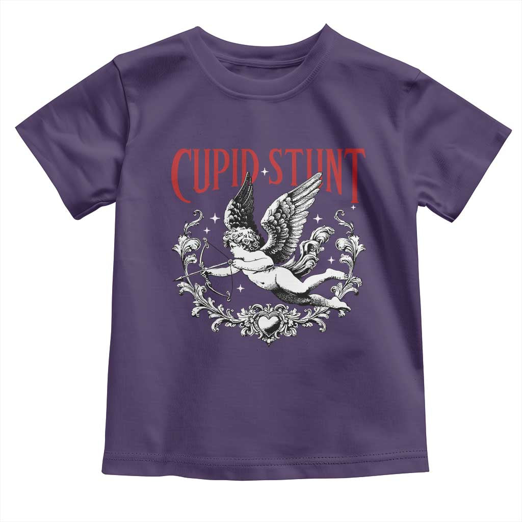 Valentines Party Retro Cupid Stunt Toddler T Shirt