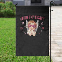 Cupid University Garden Flag Cute Valentines Day Funny College - Wonder Print Shop