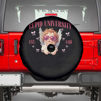 Cupid University Spare Tire Cover Cute Valentines Day Funny College - Wonder Print Shop