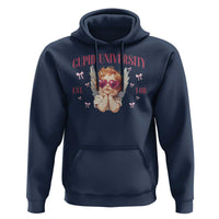 Cupid University Hoodie Cute Valentines Day Funny College - Wonder Print Shop