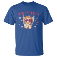 Cupid University T Shirt Cute Valentines Day Funny College - Wonder Print Shop