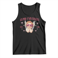 Cupid University Tank Top Cute Valentines Day Funny College - Wonder Print Shop