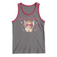 Cupid University Tank Top Cute Valentines Day Funny College - Wonder Print Shop