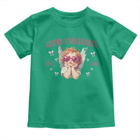 Cupid University Toddler T Shirt Cute Valentines Day Funny College - Wonder Print Shop