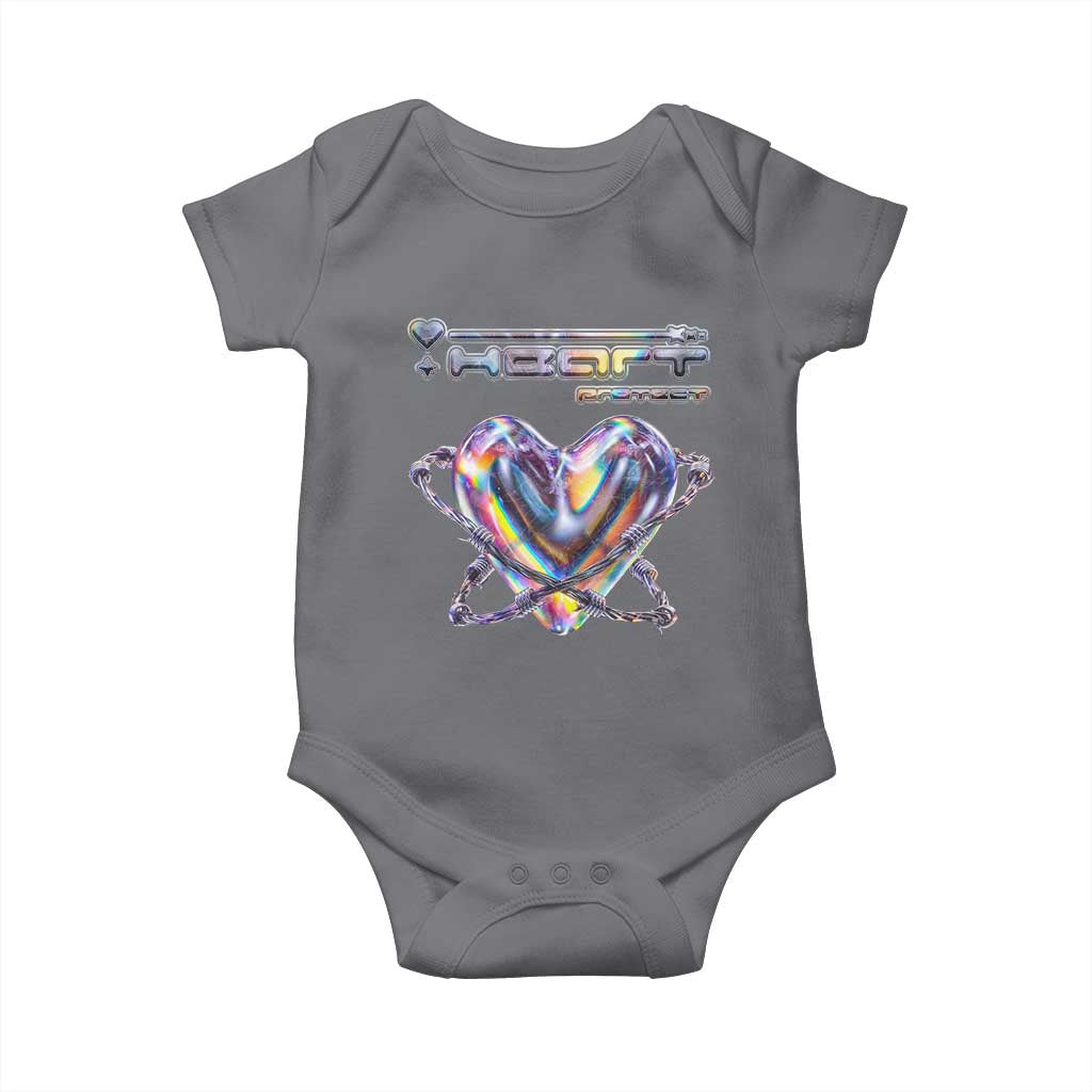 Funny Anti Valentines Day Baby Onesie Heart Protect Anti Love Single Day