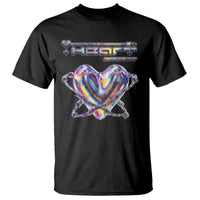 Funny Anti Valentines Day T Shirt Heart Protect Anti Love Single Day