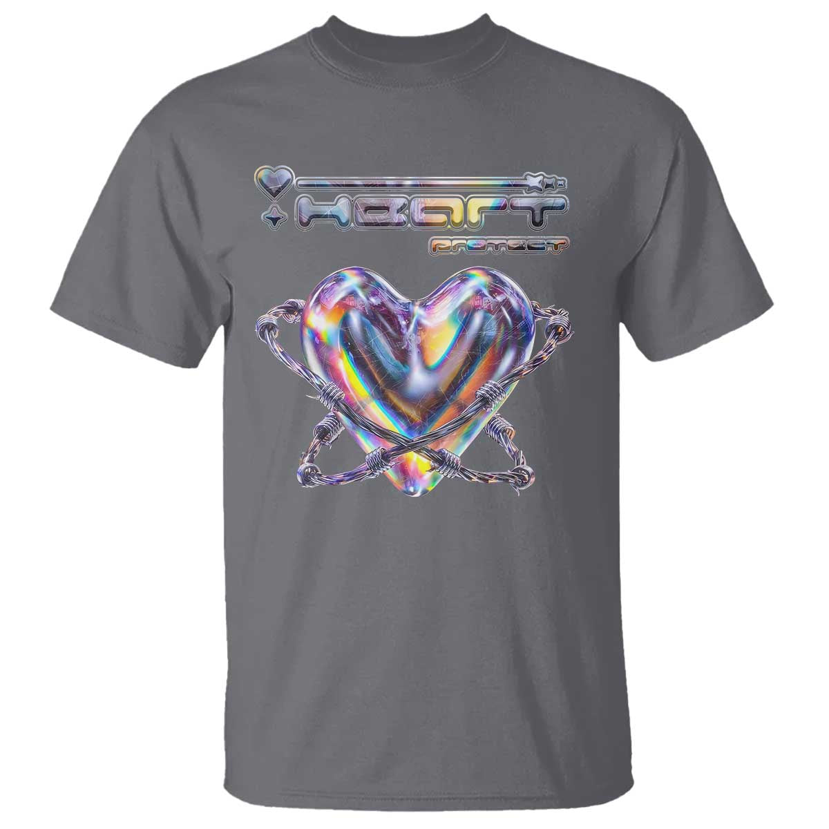 Funny Anti Valentines Day T Shirt Heart Protect Anti Love Single Day