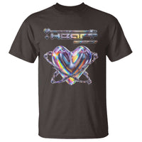 Funny Anti Valentines Day T Shirt Heart Protect Anti Love Single Day