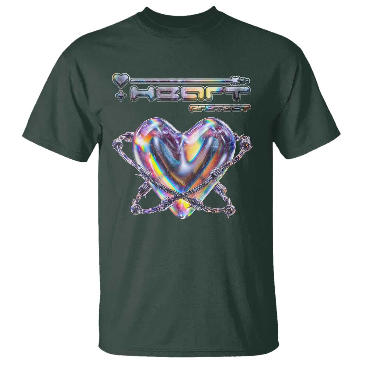 Funny Anti Valentines Day T Shirt Heart Protect Anti Love Single Day
