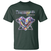 Funny Anti Valentines Day T Shirt Heart Protect Anti Love Single Day