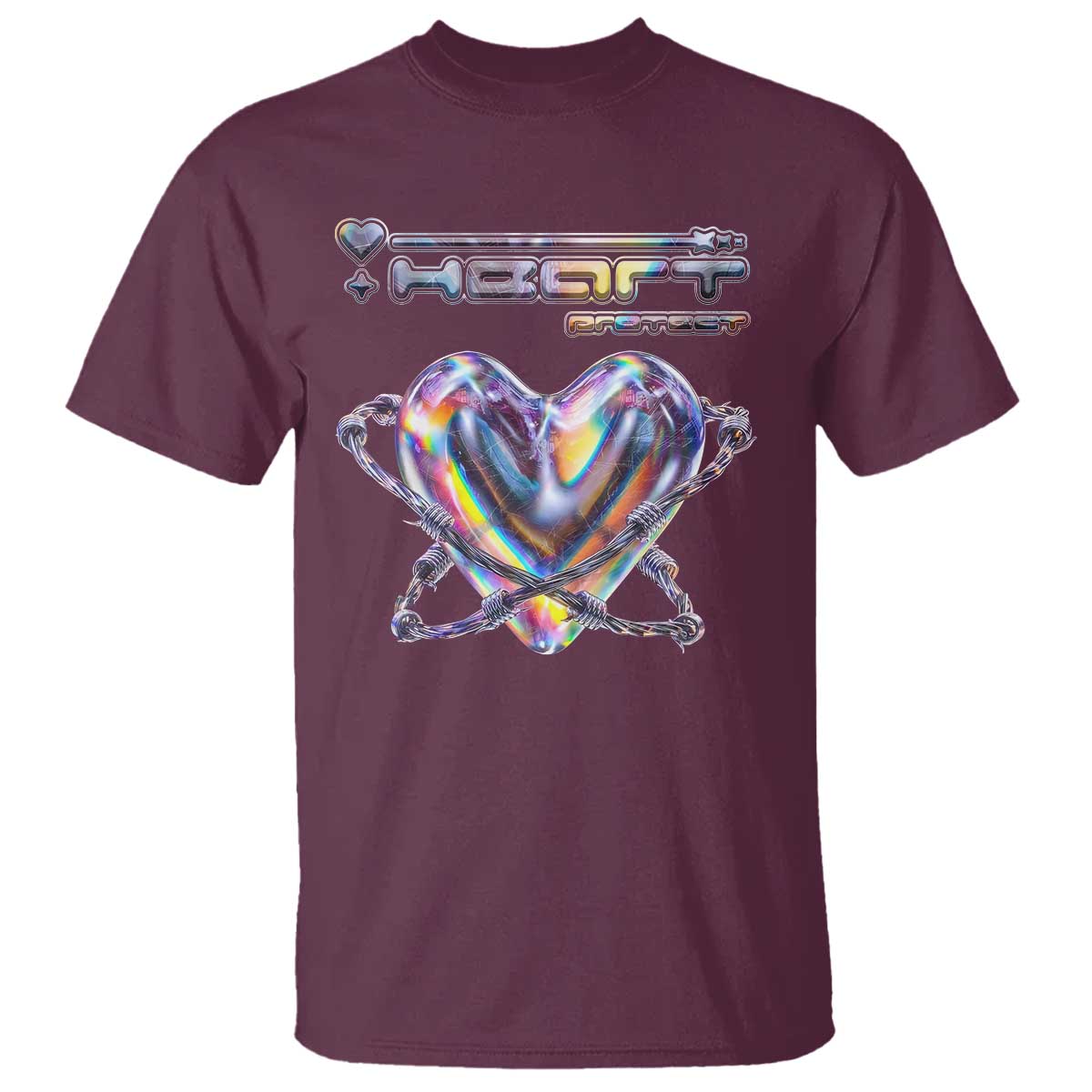 Funny Anti Valentines Day T Shirt Heart Protect Anti Love Single Day