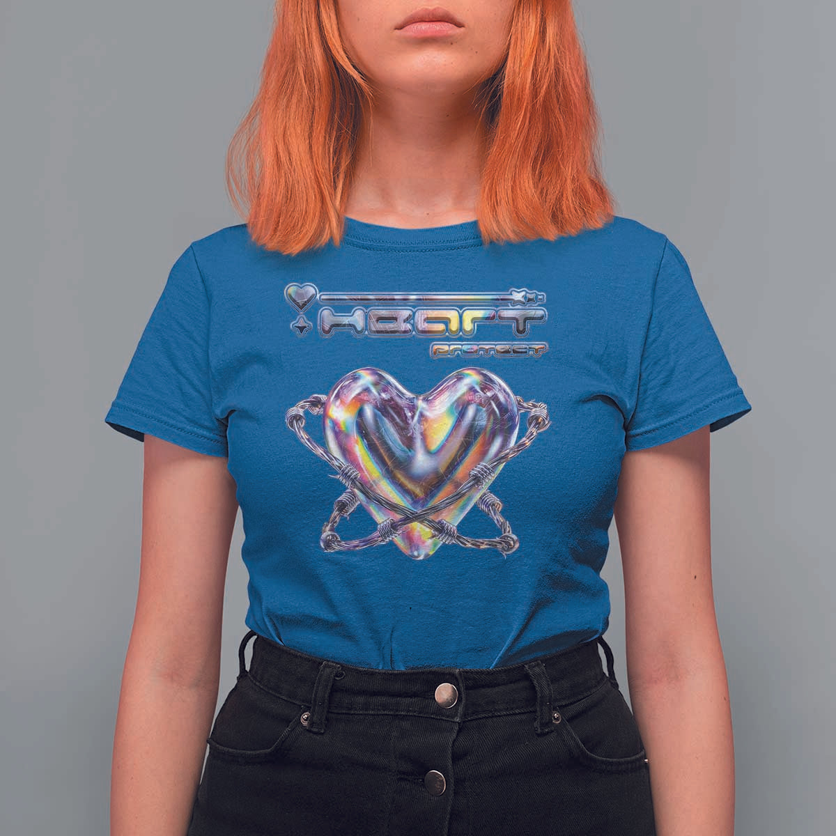 Funny Anti Valentines Day T Shirt For Women Heart Protect Anti Love Single Day