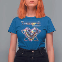 Funny Anti Valentines Day T Shirt For Women Heart Protect Anti Love Single Day