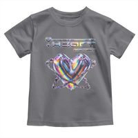 Funny Anti Valentines Day Toddler T Shirt Heart Protect Anti Love Single Day