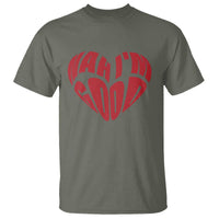 Anti Valentines Day T Shirt Heart Nah Im Good Funny Single Awareness Gift
