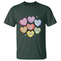 Funny Anti Valentines Day T Shirt Sarcasm Conversation Candy Hearts