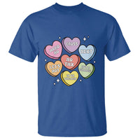 Funny Anti Valentines Day T Shirt Sarcasm Conversation Candy Hearts