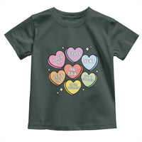 Funny Anti Valentines Day Toddler T Shirt Sarcasm Conversation Candy Hearts