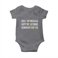 Subtle FDT Baby Onesie Vintage Gulf of Mexico Dept Of Defense Kennedy Center