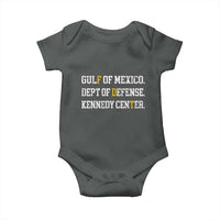 Subtle FDT Baby Onesie Vintage Gulf of Mexico Dept Of Defense Kennedy Center
