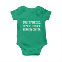 Subtle FDT Baby Onesie Vintage Gulf of Mexico Dept Of Defense Kennedy Center
