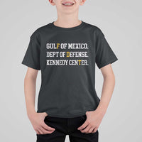 Subtle FDT T Shirt For Kid Vintage Gulf of Mexico Dept Of Defense Kennedy Center