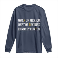 Subtle FDT Long Sleeve Shirt Vintage Gulf of Mexico Dept Of Defense Kennedy Center