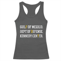 Subtle FDT Racerback Tank Top Vintage Gulf of Mexico Dept Of Defense Kennedy Center