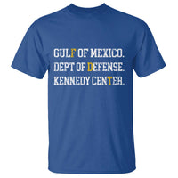 Subtle FDT T Shirt Vintage Gulf of Mexico Dept Of Defense Kennedy Center