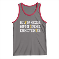 Subtle FDT Tank Top Vintage Gulf of Mexico Dept Of Defense Kennedy Center