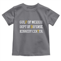 Subtle FDT Toddler T Shirt Vintage Gulf of Mexico Dept Of Defense Kennedy Center