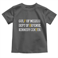 Subtle FDT Toddler T Shirt Vintage Gulf of Mexico Dept Of Defense Kennedy Center