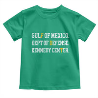 Subtle FDT Toddler T Shirt Vintage Gulf of Mexico Dept Of Defense Kennedy Center
