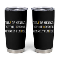 Subtle FDT Tumbler Cup Vintage Gulf of Mexico Dept Of Defense Kennedy Center