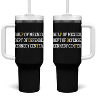 Subtle FDT Tumbler With Handle Vintage Gulf of Mexico Dept Of Defense Kennedy Center