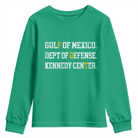 Subtle FDT Youth Sweatshirt Vintage Gulf of Mexico Dept Of Defense Kennedy Center