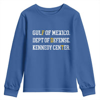 Subtle FDT Youth Sweatshirt Vintage Gulf of Mexico Dept Of Defense Kennedy Center