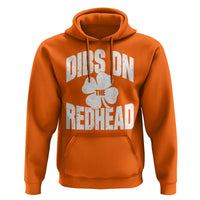 Funny Irish St Patricks Day Shamrock Dibs On The Redhead Hoodie