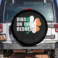 Dibs On The Redhead Spare Tire Cover Funny Irish St Patricks Day Shamrock